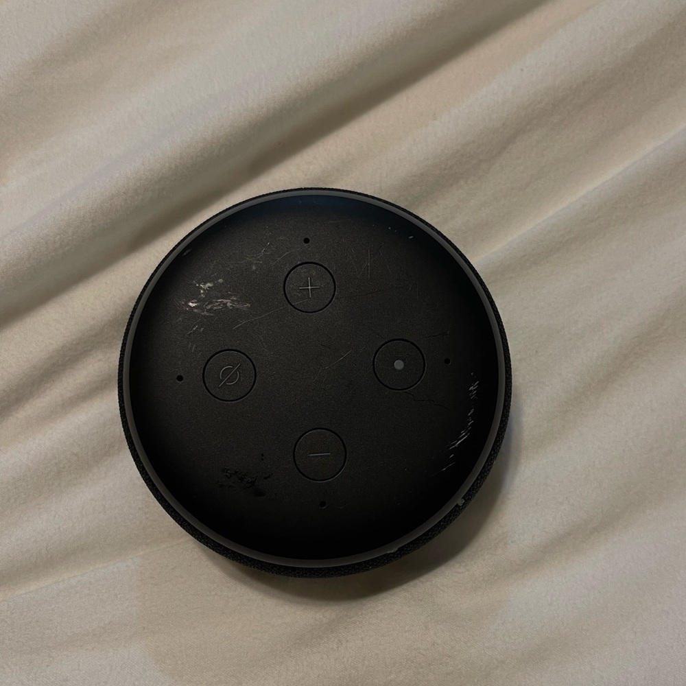 Amazon Echo Dot with charger